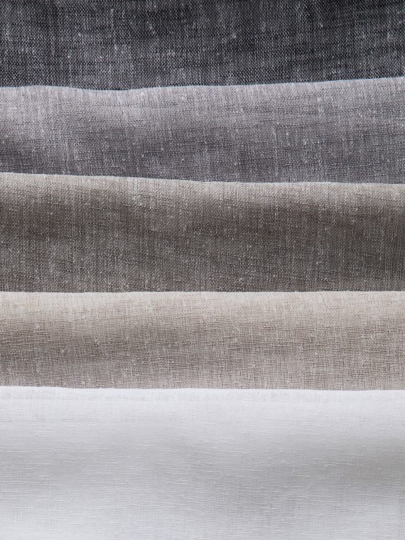 French Pleat Pinch Ready Made Curtains in Sheer Dove