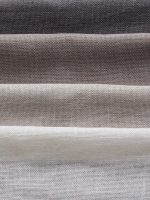 French Pleat Pinch Ready Made Curtains in Cotton lined linen Khaki